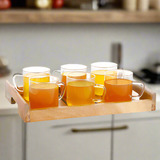 EDGE (SET OF 6) CLASSIC REGULAR MUGS 190 ml Classic design, Glassware Drinkingware, duarable, easy to clean.
