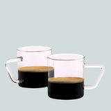 EDGE (SET OF 6) BOROSIL VISION ESPRESSO MUG 120 ml Classic design, Glassware Drinkingware, duarable, easy to clean.