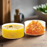 Edge Glass Kattori Bowl Set of 6 – Elegant, Durable Glass Bowls Perfect for Serving Desserts, Snacks, and Condiments – Ideal for Dining, Entertaining, and Everyday Use"