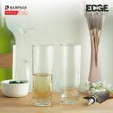 Edge  Set of 6 Borosil Classic Champagne Flutes for Timeless Elegance and Sophisticated Celebrations.