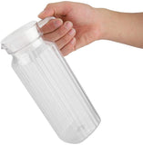 1pc of Glass Pitcher With Lid 1000ml/34oz