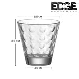 4000 ML Dual Gallon Glass Beverage Drink Dispensers with 2 Sets and 6pcs of Glass Tumbler