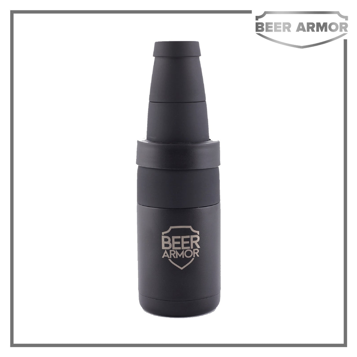 12oz Beer Cooler With Bottle Opener Vacuum Insulated Double Walled