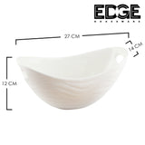 Ceramicware 12" Serving Plates With Wooden Stand Holder