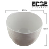 Ceramic Serving Plates With Wooden Stand Holder. Set for Home and Office with Wooden Display Stand(9in)