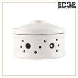 Ceramic Stew Pot with LID Premium Steam Soup Bowl buffet Casserole