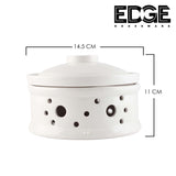 Ceramic Stew Pot with LID Premium Steam Soup Bowl buffet Casserole