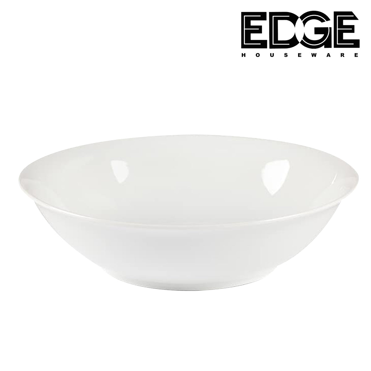 Edge Ceramic Soup Bowl set of 6 White Bowls – Rampage City