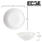 Ceramic Soup Bowl set of 6 White Bowls