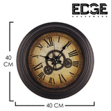 40cm Wall Clock  For Living Room Bedroom fashion Wood Silent Decorative Wall Clock Houseware