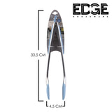 Elite Kitchenware Stainless Steel Tongs Set - Salad Tongs  12 Inch