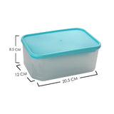 Meal Preparation Plastic Food Container set of 4 Rectangle