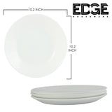 BESTWAY OPAL DINNERWARE set of 18, Bowls, Flat Plates, Soup Plates  - White