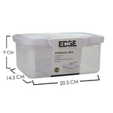 Meal Prep Food Container Set of 3 Stackable