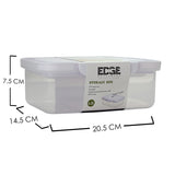 Meal Prep Food Container Set of 3 Stackable