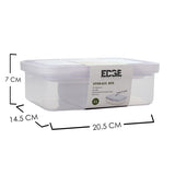 Meal Prep Food Container Set of 3 Stackable