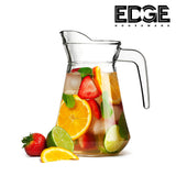 1pc of Glass Pitcher With Lid 1000ml/34oz