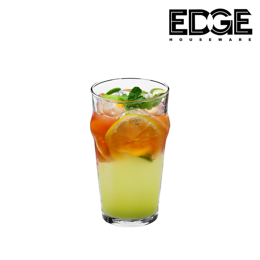 Edge Nonic Glass 485ml Capacity, Set of 6 Pieces – Rampage City