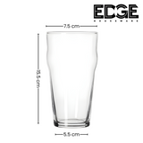 Nonic Glass 485ml Capacity, Set of 6 Pieces