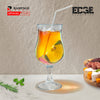 Edge Houseware Poco Grande Glass, 385ml Stemware Clear Drinking Glass Set of 6 Piece, LEAD - FREE