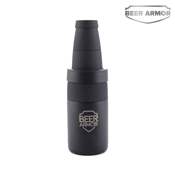 12oz Vacuum Insulated Double Walled Stainless Steel Beer Bottle and Can Cooler Slim Cans