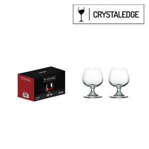 GlassWare WITH LASER CUTTING PREMIUM DESIGN-PERFECT FOR BRANDY SET OF 2 (250ml)