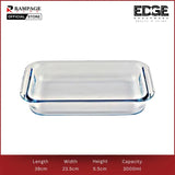 Rectangle BAKING DISH MICROWAVE SAFE Glass Food Storage Containers