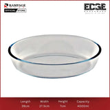 Oval BAKING DISH MICROWAVE SAFE Glass Food Storage Containers