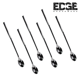 Heavy Duty Tea`s Spoon, Stainless Steel, Long & Short Handle Set of 6 Pieces Each Variant
