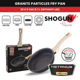 Shogun Granite Cookware Plus 20x5cm Nonstick Frypan with Induction (IH)