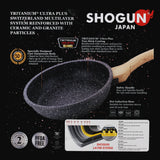 Shogun Granite Cookware Plus 20x5cm Nonstick Frypan with Induction (IH)