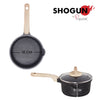 Shogun Granite Cookware Plus 18 x 9cm Nonstick Sauce Pan with Induction (IH)