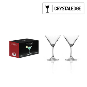 200ML LEAD-FREE CRYSTAL STEMWARE WITH LASER CUTTING DESIGN FOR MARTINI