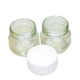 Mason Glass Jar with Silicon Seal Glass Food Container Carry On The Go