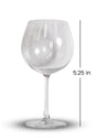 CRYSTALEDGE LEAD-FREE CRYSTAL STEMWARE WITH LASER CUTTING RED WINE, HIGHCLASS DESIGN