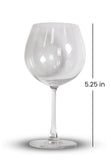 LEAD-FREE CRYSTAL STEMWARE WITH LASER CUTTING RED WINE, HIGHCLASS DESIGN