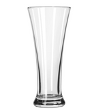 EDGE HOUSEWARE,FLARE PILSNER GLASS A MODERN STYLE DRINKING GLASS-350ML, SET OF 6