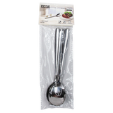 17.5x4.5 "Heavy Duty Tea`s Spoon, Stainless Steel (SHORT HANDLES) Set of 6"