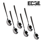 Heavy Duty Tea`s Spoon, Stainless Steel, Long & Short Handle Set of 6 Pieces Each Variant