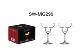 LEAD-FREE CRYSTAL STEMWARE WITH LASER CUTTING HIGHCLASS DESIGN FOR MARGARITA