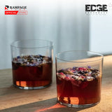 Edge Set of 6 Borosil Classic Glass Drinkware Collection – Timeless Elegance for Every Occasion