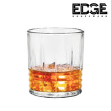 Crystal Whiskey Glasses Set of 6, Rocks Glasses, 300ML Old Fashioned Tumblers