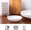 Edge 2.75 Inches set of 6 Dipping Sauce Dishes,Round Soy Sauce Dipping Bowls, Dipping Bowls, ceramic Watercolor Palette