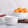 Edge set of 6 Ceramic Soup Bowls
