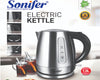 Sonifer EL-029 SF-2057 1L Small Capacity Mini Electric Kettle Stainless Steel Electric Kettle for Tea and Coffee