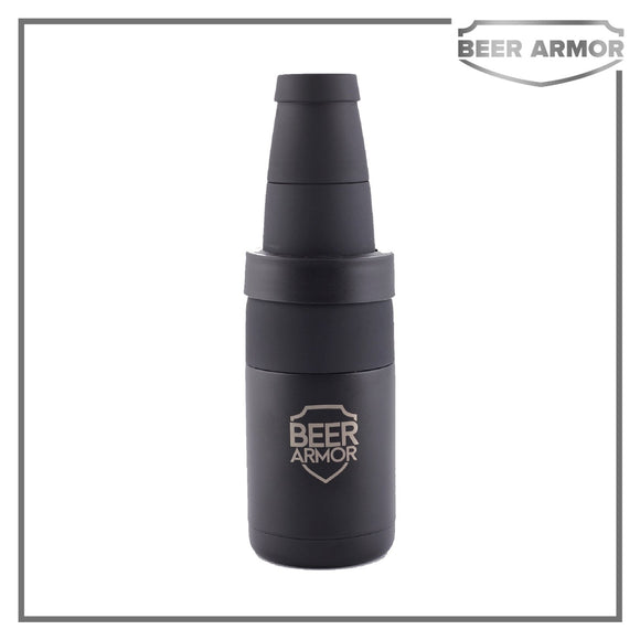 12oz Vacuum Insulated Double Walled Stainless Steel Beer Bottle and Can Cooler Slim Cans