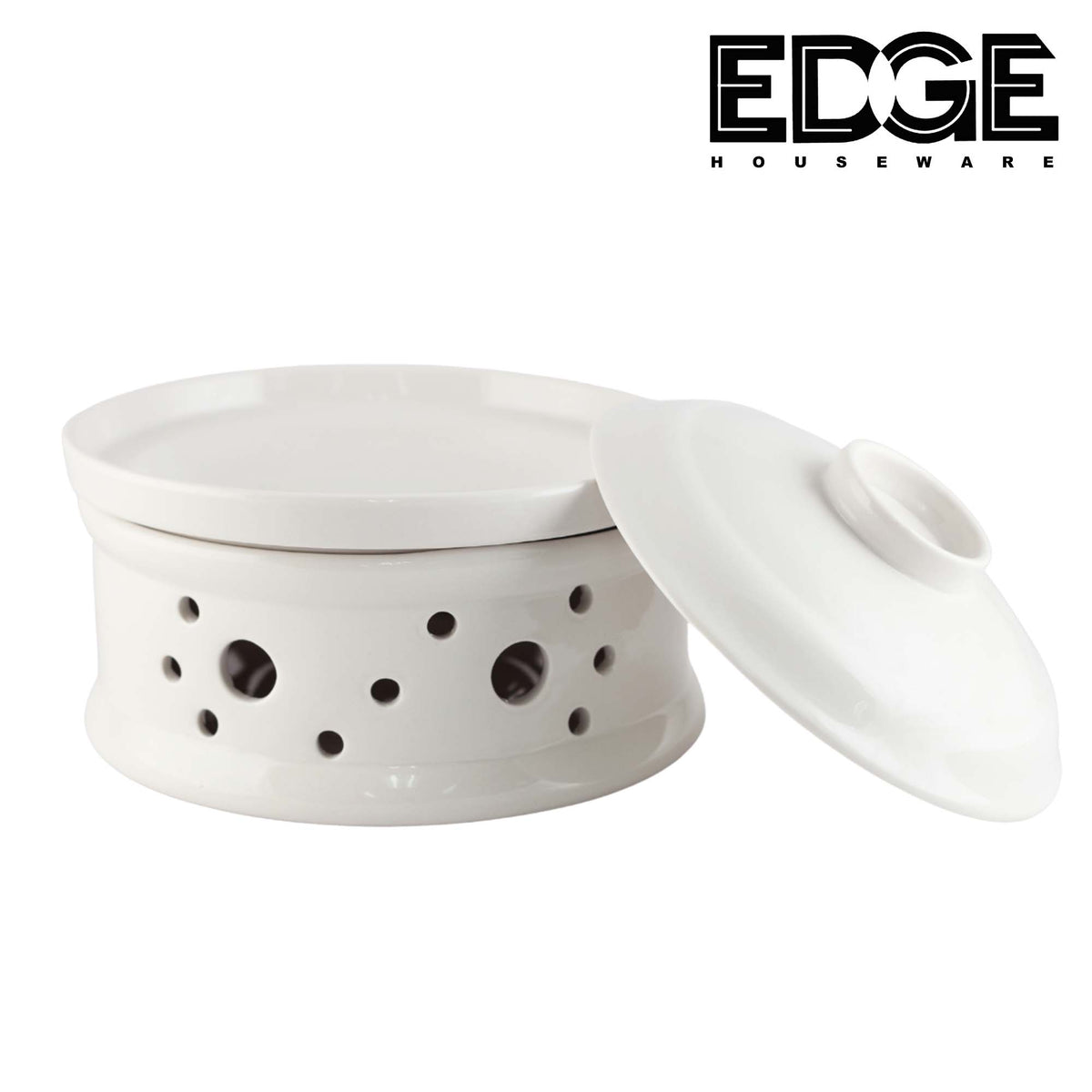 Ceramic Stew Pot with LID Premium Steam Soup Bowl buffet Casserole ...