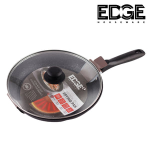 Ultra Non-Stick Medical Stone Frying Pan With Glass LID