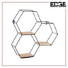 Edge 41cm Hexagonal Wall Floating Shelf