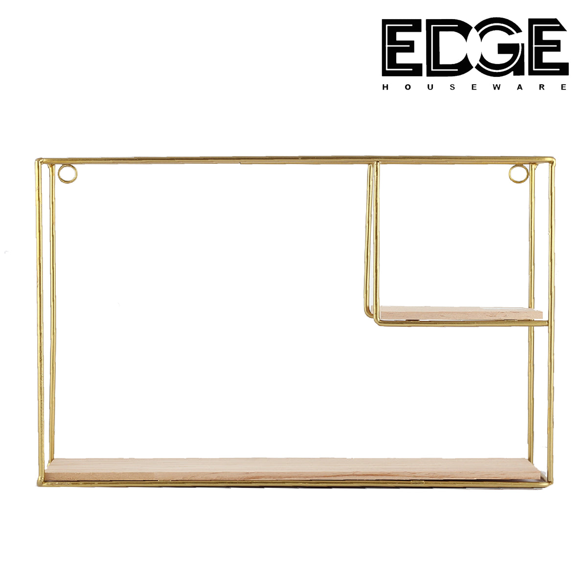 38x26cm Rectangular Decorative Floating Wall Shelf – Rampage City